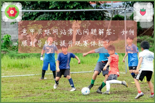 意甲买球网站常见问题解答：如何顺利导航和提升观赛体验？